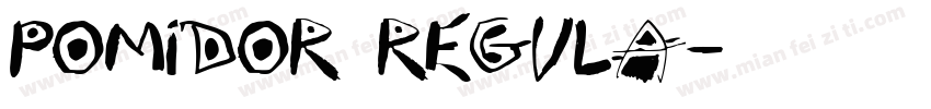 Pomidor Regula字体转换